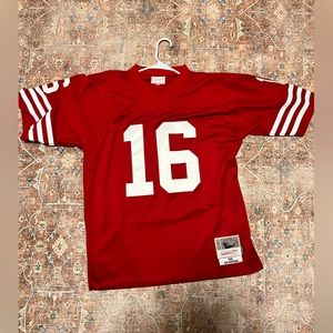 Mitchell & Ness 49ers Joe Montana Jersey
